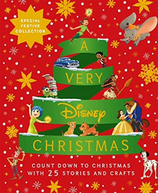 A Very Disney Christmas : Count Down to Christmas with Twenty-Five Festive Stories and Crafts - 9781800781139