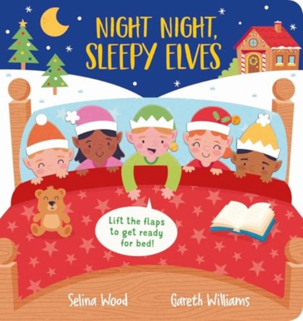 Night Night, Sleepy Elves - 9781801046817