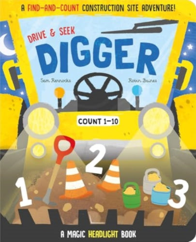 Drive & Seek Digger - A Magic Find & Count Adventure - 9781801058360