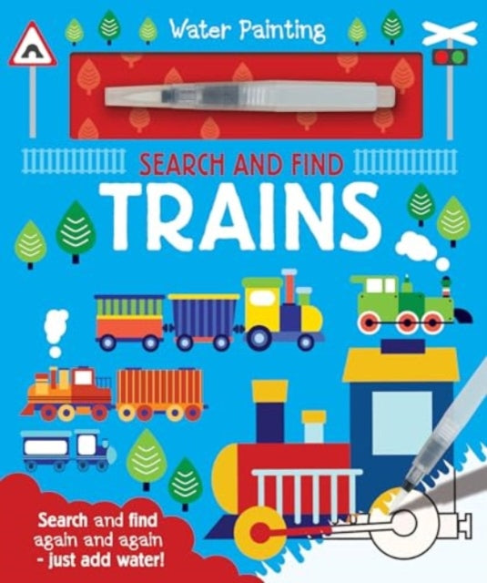 Search and Find Trains - 9781801058605