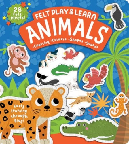Felt Play & Learn Animals - 9781801059350