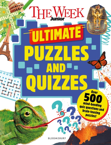 The Week Junior Ultimate Puzzles and Quizzes : An amazing bumper book of mind-bending quizzes, sudoku, word searches, crosswords and much more - 9781801997003