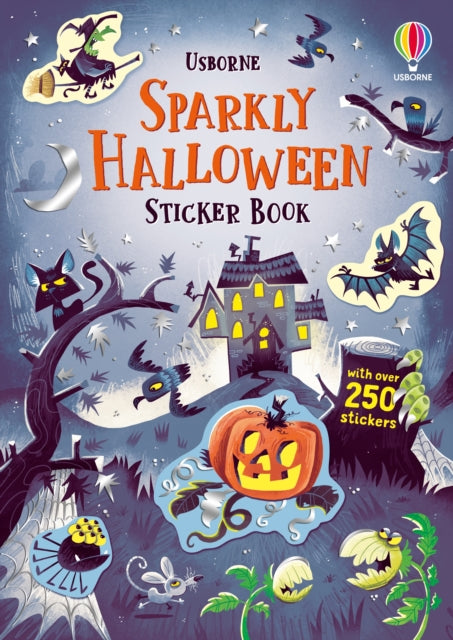 Sparkly Halloween Sticker Book : A Halloween Book for Kids - 9781803700892