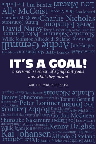 It's a Goal : a personal selection of significant goals and what they meant - 9781804251393