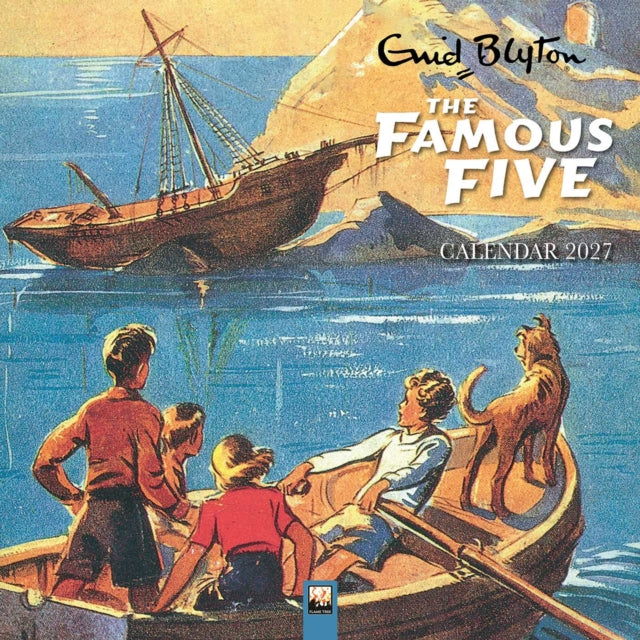 Enid Blyton: The Famous Five Wall Calendar 2027 (Art Calendar) - 9781806940011