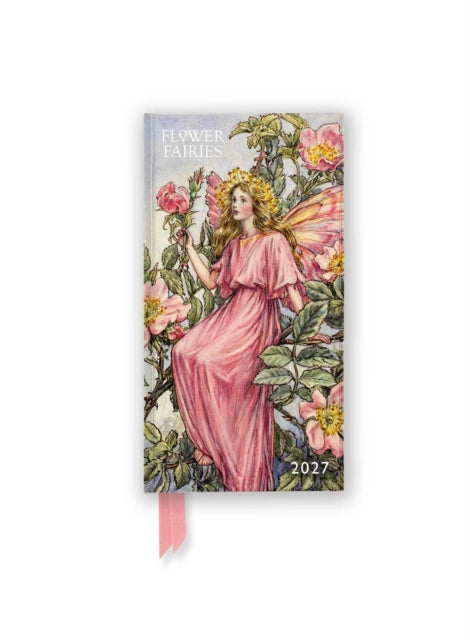 Flower Fairies 2027 Luxury Slimline Pocket Diary Planner – Week to View - 9781806942176