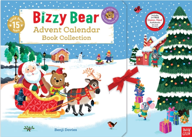 Bizzy Bear Advent Calendar Book Collection : with 24 mini storybook surprises! - 9781807080037