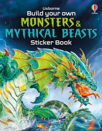 Build Your Own Monsters and Mythical Beasts Sticker Book - 9781835408469