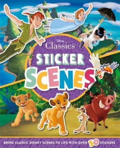 Disney Classics: Sticker Scenes - 9781837950133