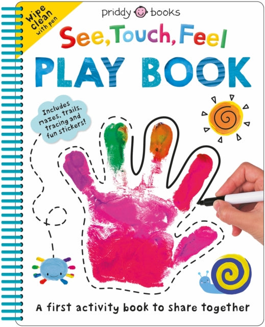 See, Touch, Feel: Play Book - 9781838993498