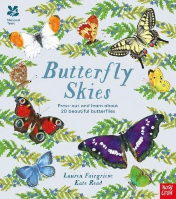 National Trust: Butterfly Skies : Press out and learn about 20 beautiful butterflies - 9781839945120