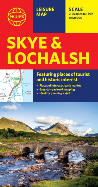 Philip's Skye and Lochalsh: Leisure and Tourist Map : Featuring Places of tourist and historic interest - 9781849077064