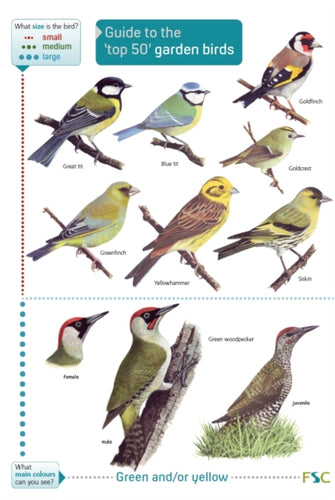 Guide to the Top 50 Garden Birds : 52 - 9781851532797