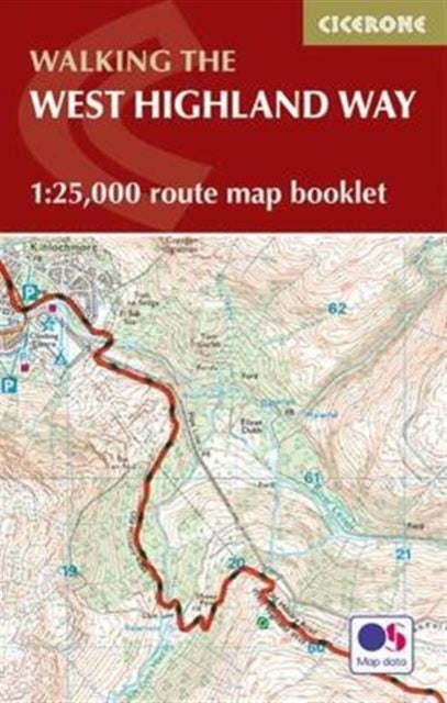 West Highland Way Map Booklet : 1:25,000 OS Route Mapping - 9781852848989