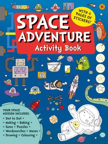 Space Adventure Activity Book - 9781908985958
