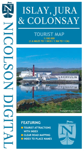 Nicolson Tourist Map Islay and Jura - 9781912046003