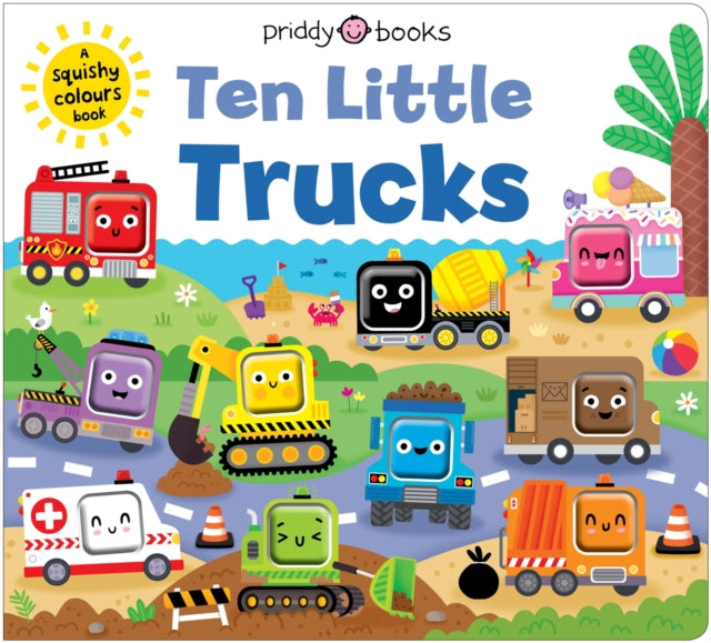 Ten Little Trucks (Little Squishies) - 9781916745995
