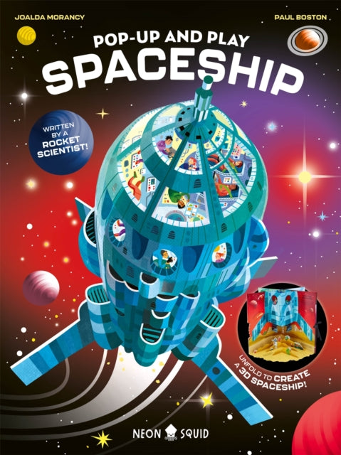 Pop-Up and Play Spaceship : Unfold to Create Your Very Own 3D Spaceship! - 9781917069083