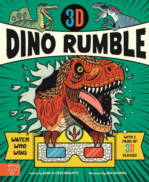 3D Dino Rumble : Watch Who Wins In 3D With Two Pairs Of Glasses - 9781917768290