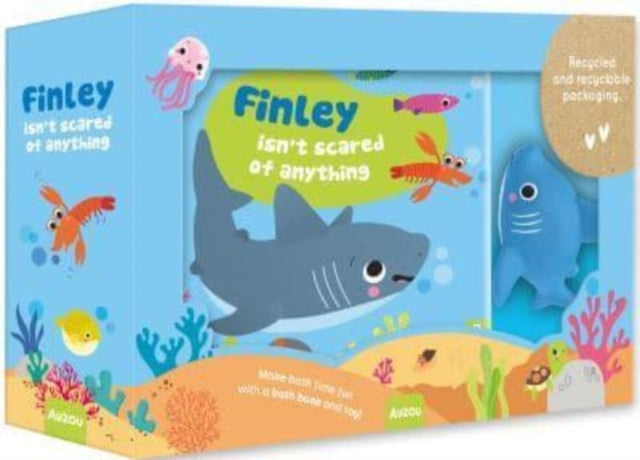 Finley Isn't Scared of Anything : My First Bath Book & Toy - 9791039547673