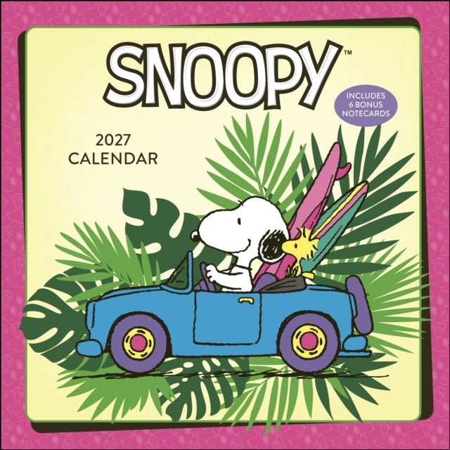 PEANUTS®: SNOOPY 2027 Wall Calendar with Notecards - 9798881606824