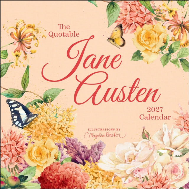 The Quotable Jane Austen 2027 Wall Calendar - 9798881608071
