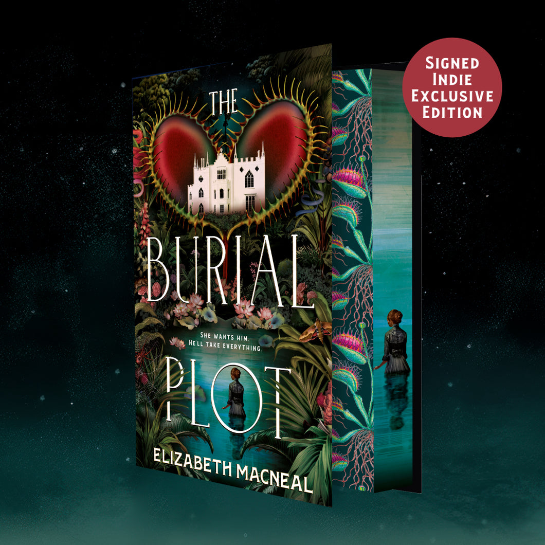 Pre-Order for 6th of June: Signed Indie Exclusive Edition of The Burial Plot by Elizabeth Macneal