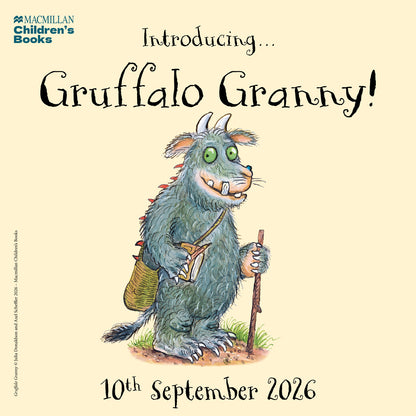 Pre-Order for 10th Sept 2026: Indie Exclusive copy of Gruffalo Granny by Julia Donaldson