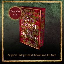 Load image into Gallery viewer, Pre-Order for 10th of October: Signed Indie Exclusive Edition of The Map of Bones by Kate Mosse
