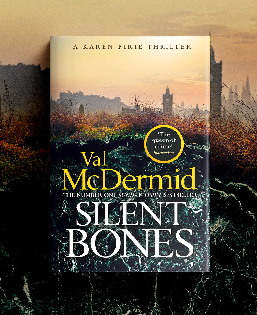 Pre-Order for 23rd of October: Signed copy of Silent Bones by Val McDermid