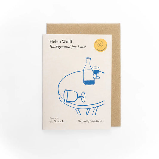 Background for Love by Helen Wolff (narrated by Olivia Darnley)