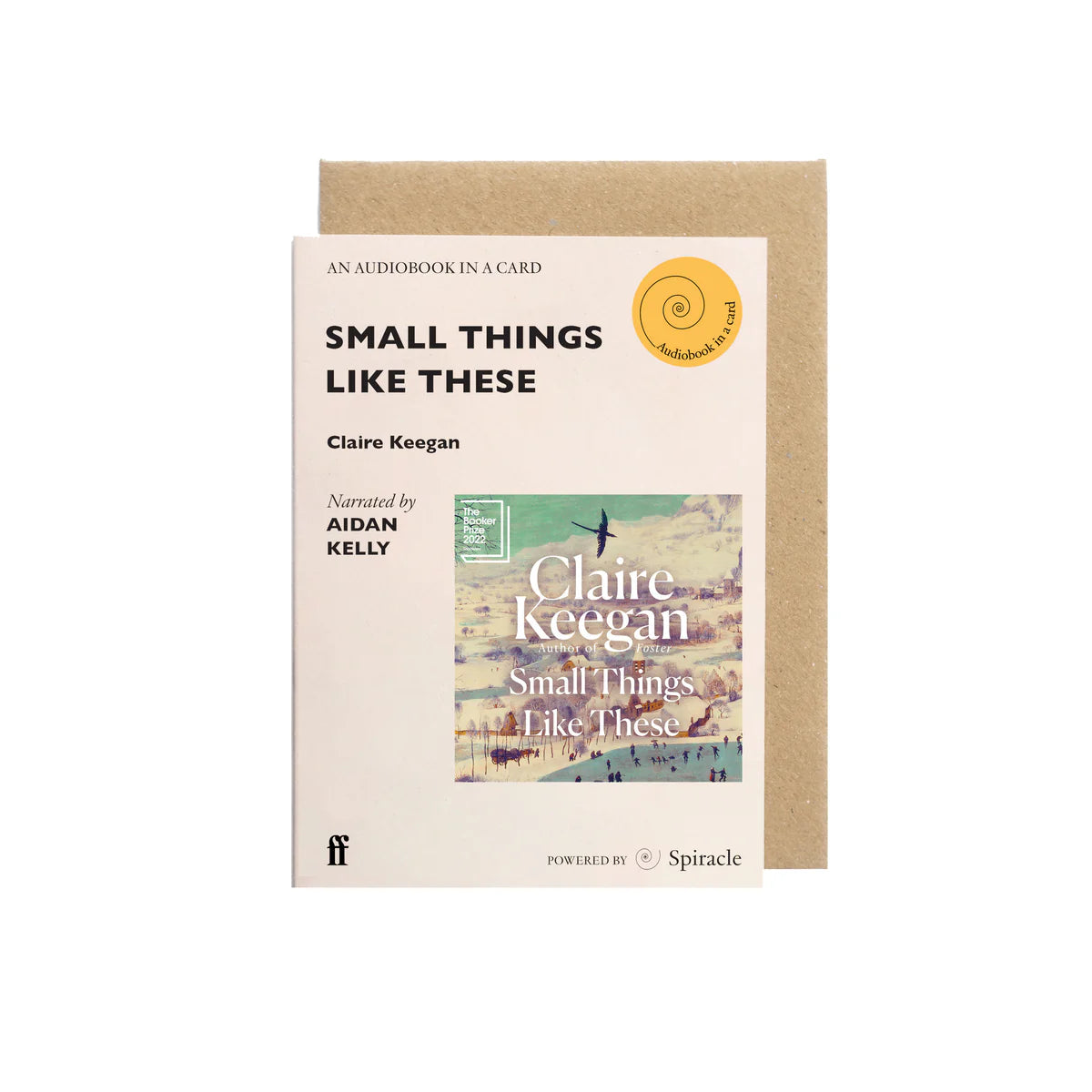 Small Things Like These by Claire Keegan (narrated by Aiden Kelly)