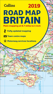 2019 Collins Map of Britain-9780008272715
