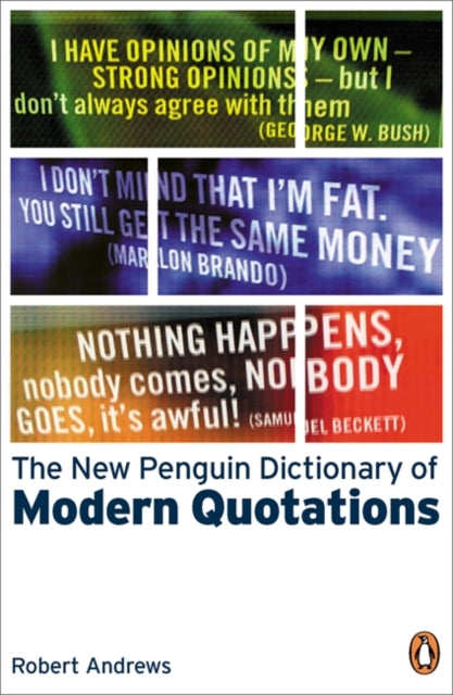 The New Penguin Dictionary of Modern Quotations-9780141011820