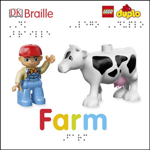 DK Braille LEGO DUPLO Farm-9780241316566