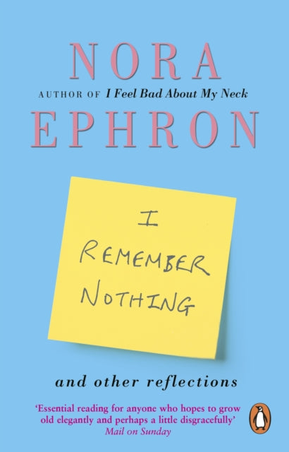 I REMEMBER NOTHING & OTHER REFLECTIONS-9780552777377