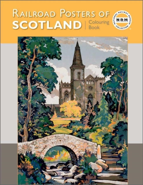 Railroad Posters of Scotland Colouring Book-9780764959622