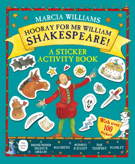 Hooray for Mr William Shakespeare! : A Sticker Activity Book-9781406366617