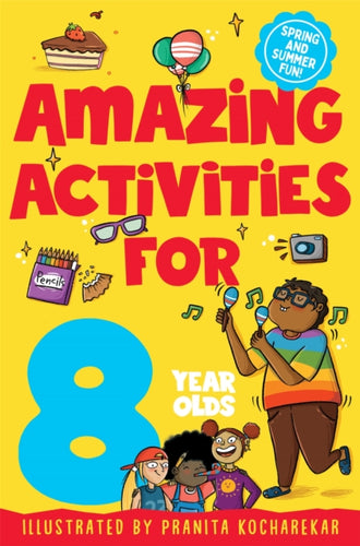 Amazing Activities for 8 year olds : Spring and Summer!-9781529084733