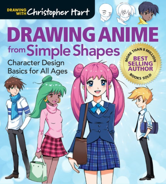 Drawing Anime from Simple Shapes : Character Design Basics for All Ages-9781684620142