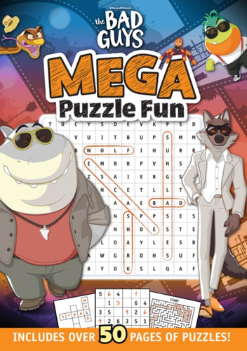 The Bad Guys Mega Puzzle Book-9781761204937
