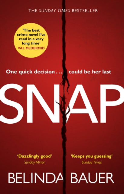 Snap : The Sunday Times Bestseller-9781784160852