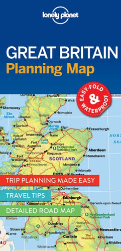 Lonely Planet Great Britain Planning Map-9781786579058