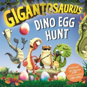 Gigantosaurus - Dino Egg Hunt : An Easter lift-the-flap dinosaur story-9781800782969