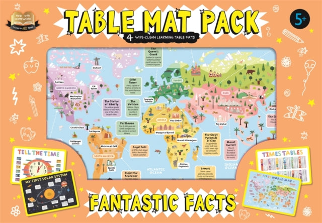 Table Mat Pack: Fantastic Facts-9781801081221