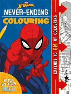 Marvel Spider-Man: Never-Ending Colouring-9781803686165