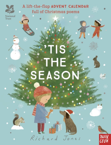 National Trust: 'Tis the Season: A Lift-the-Flap Advent Calendar Full of Christmas Poems-9781839946868