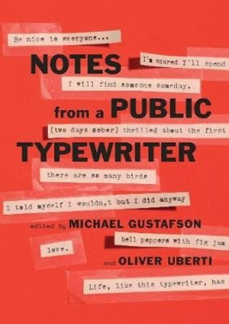 Notes from a Public Typewriter-9781911617754