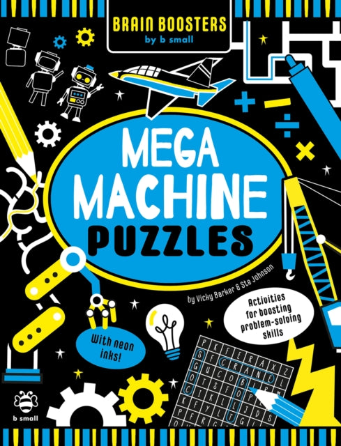 Mega Machine Puzzles : Activities for Boosting Problem-Solving Skills!-9781913918507