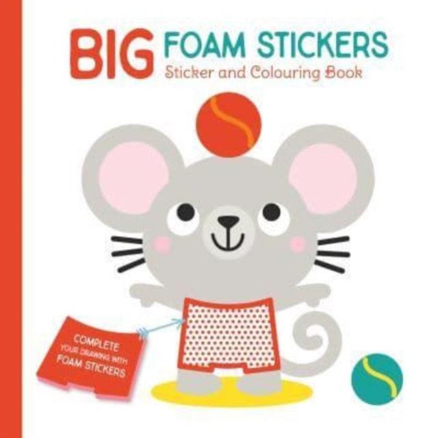 Big Foam Stickers: Mouse-9789464544930